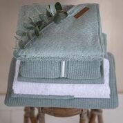 Little Dutch Ręcznik Pure Mint Kaptur 75x75cm