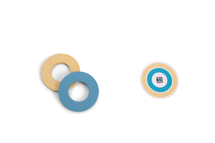 BS Toys Gra Mikser Kolorów Drewniana 3+