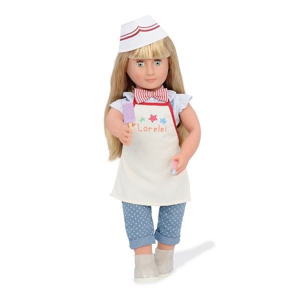 Our Generation Lalka Lorelei 46cm Sprzedawczyni Lodów 3+