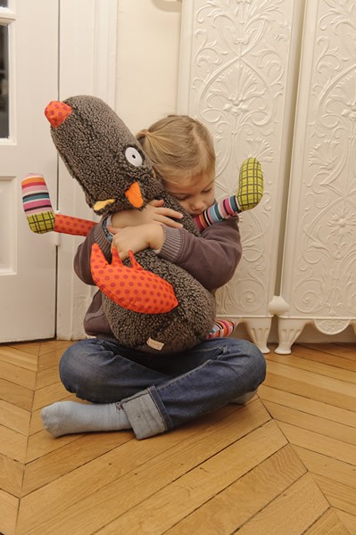 Wielka przytulanka wilk XXL Ebulobo