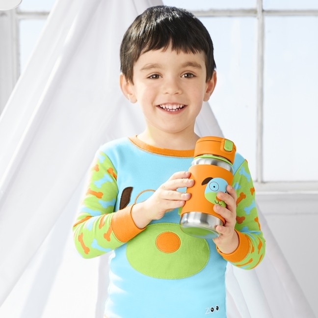 Skip Hop Bidon Stalowy Pies Zoo 12m+