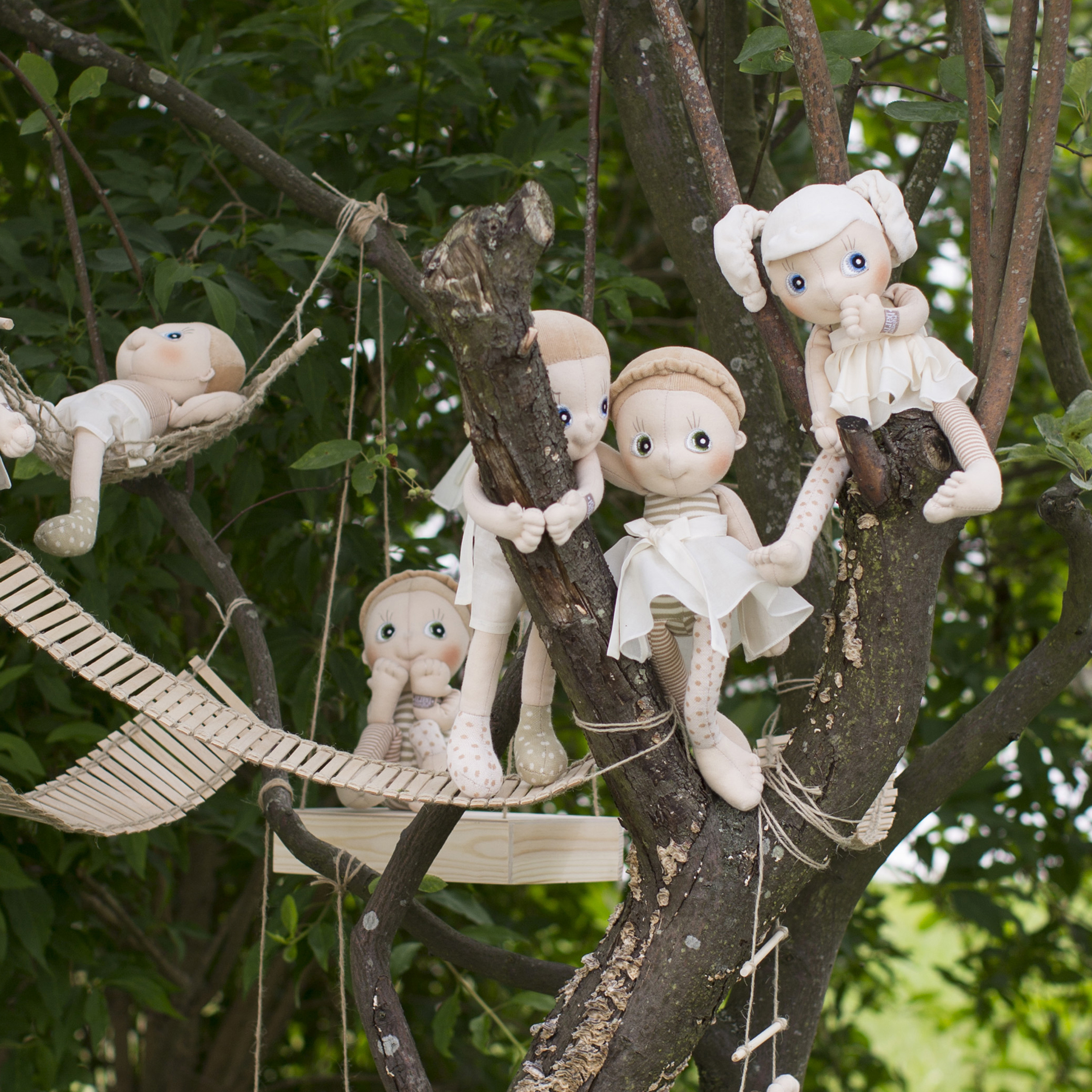 Pierwsza lalka przytulanka Iris – miękka EcoBuds | Rubens Barn