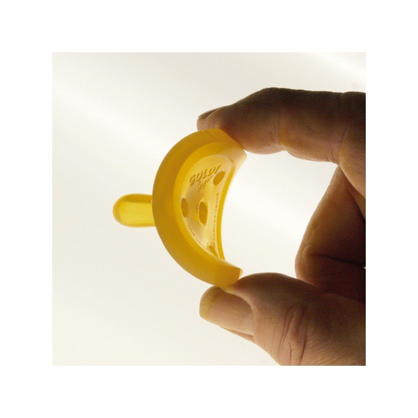 Smoczek uspokajacz Goldi z kauczuku 0 mcy XS | Fabryka Wafelków