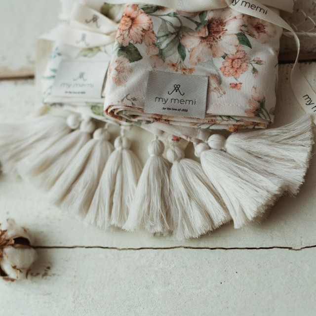 My Memi Otulacz Muślinowy Bambusowy Botanic 100x100