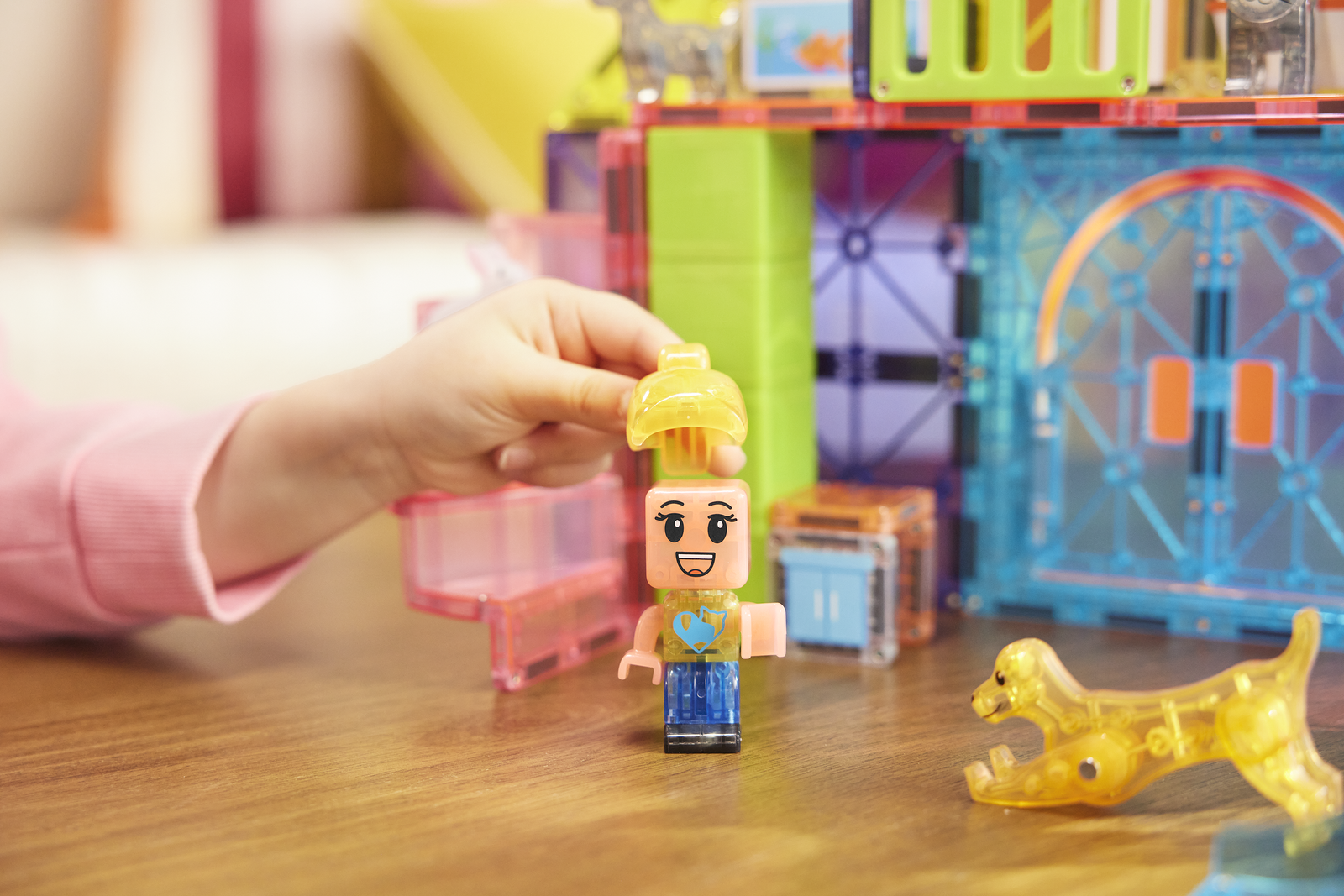 MAGNA-TILES Klocki Magnetyczne Pet Playhouse 50 el. 3+