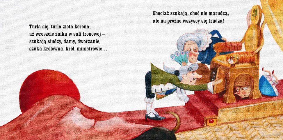 Bajka "Korona" Małgorzata Strzałkowska 1+ Książeczka Kartonowa