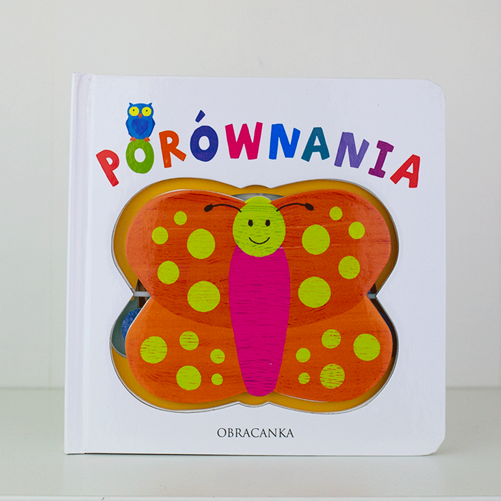 Wilga Obracanka Porównania - Książeczka Edukacyjna 1+