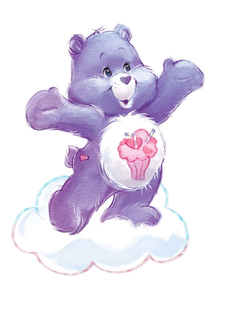 EZPZ Talerzyk z podkładką 2w1 Care Bears™ Mat 4+ miesiące