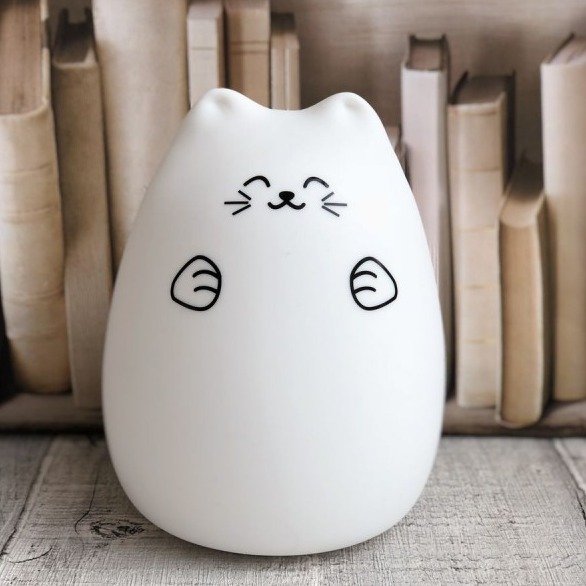 Rabbit&Friends, Animal Lamp kotek szczęśliwy