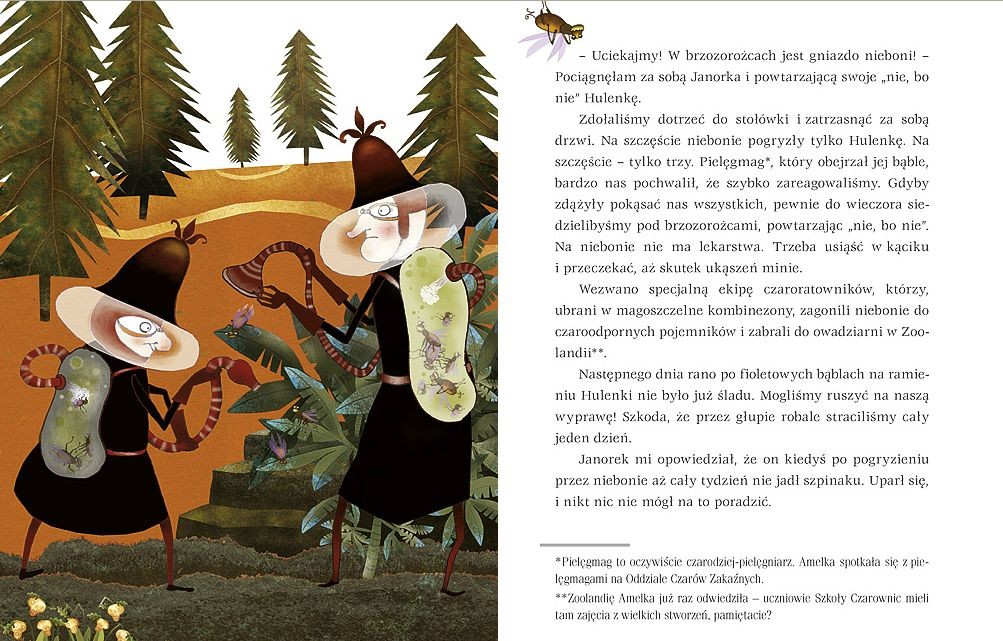 Bajka "Wakacje Czarownic" Anna Sójka 7+