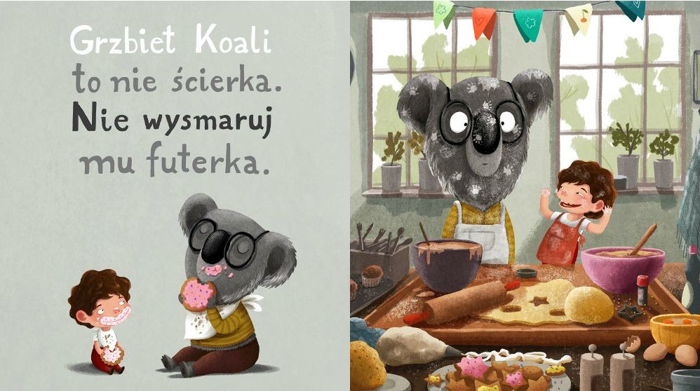 Bajka "Koala nie pozwala!" Rafał Witek - Książka dla dzieci