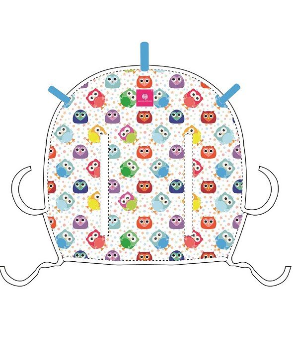 Osłona przeciwsłoneczna Quaranta Settimana Sowy SPF 50+ | Akcesoria do wózka