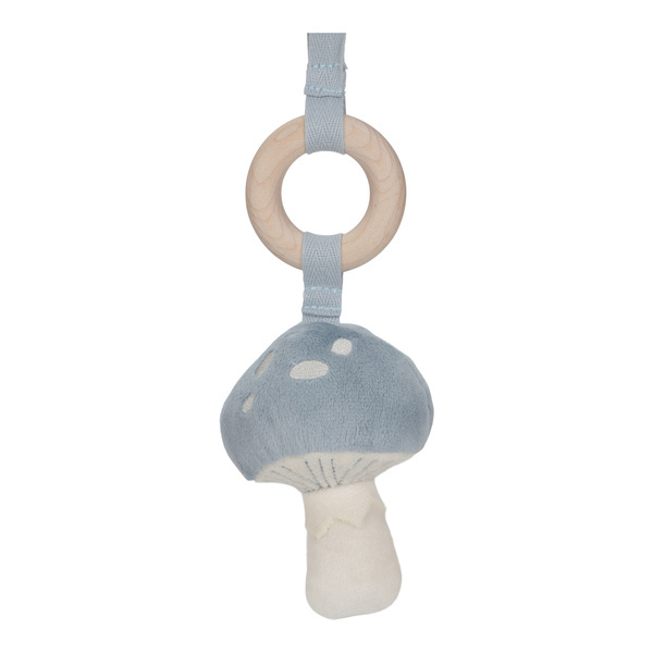 Little Dutch – Pałąk interaktywny Forest Friends – drewniany pałąk z zawieszkami 0–6 mc