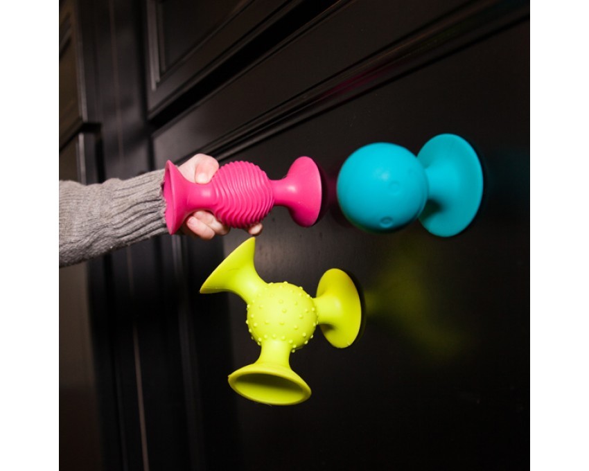 Fat Brain Toys Przyssawki Bobo - Sensoryczne 6m+