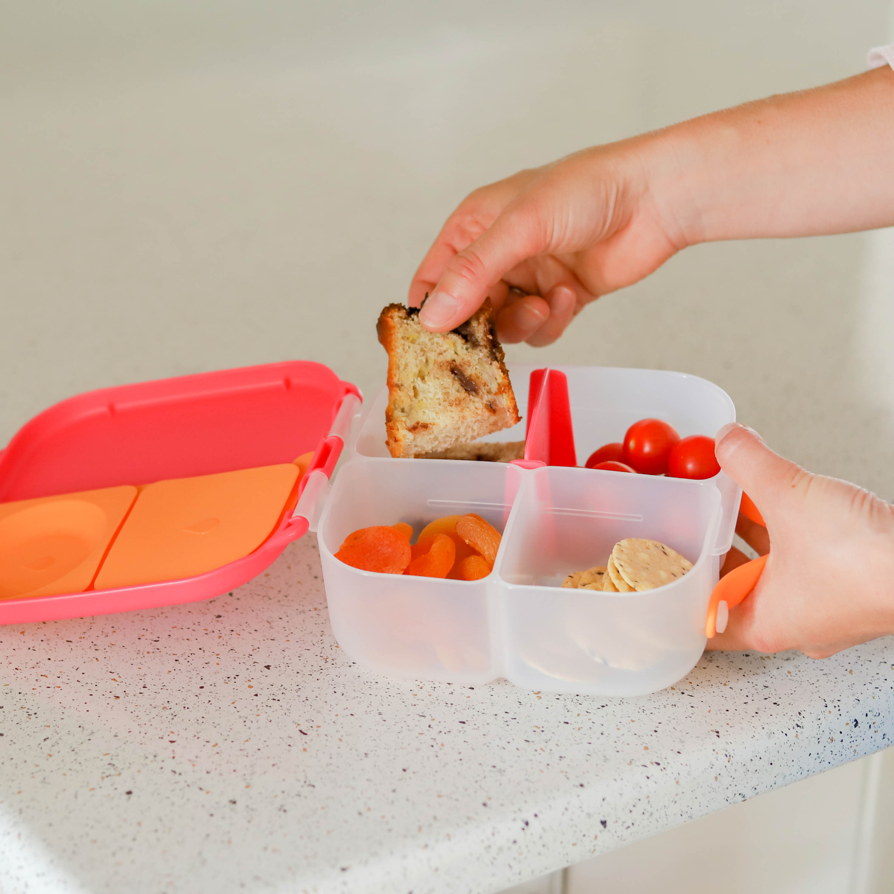 B.box Mini Lunchbox - Blue Slate 12m+