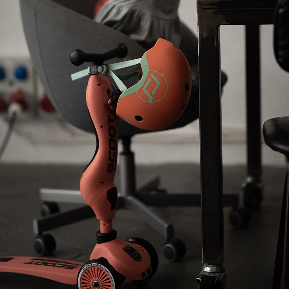 Scootandride Kask XXS-S Peach 1-5 lat