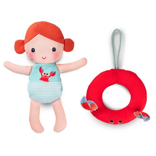 Lilliputiens Laleczka do kąpieli Axelle 6m+ Pływająca
