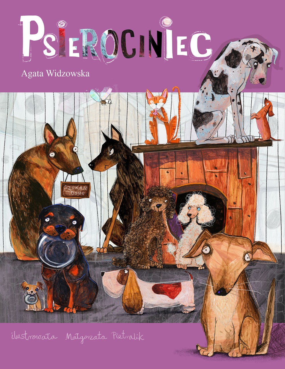 Psierociniec - Wiersze i historie o psach dla dzieci 4+