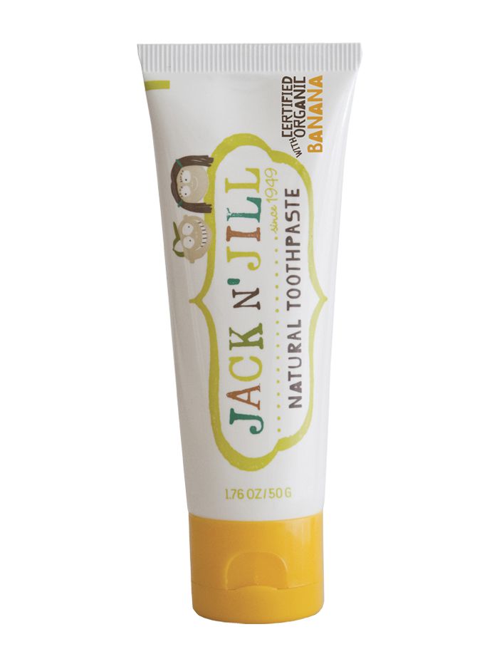 Jack N'Jill Pasta do zębów z bananem i Xylitolem 50g 0+