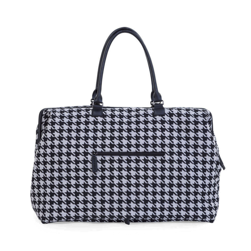 Childhome Torba Mommy Bag Pepitka Czarno-Biała