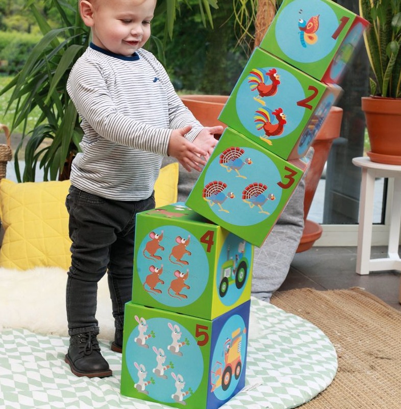 Scratch Piramida Jumbo Farma 12m+