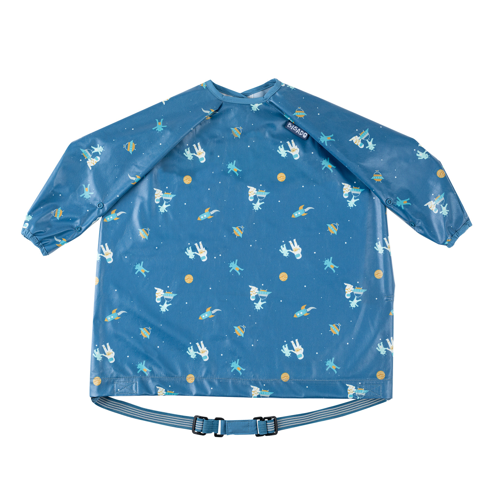 BIBaDO Wodoodporny śliniak z długim rękawem BLW 6m+