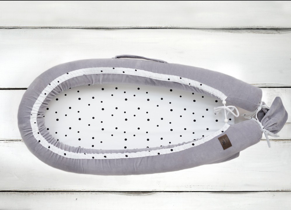 Sleepee Kokon Niemowlęcy Royal Baby Grey 0+