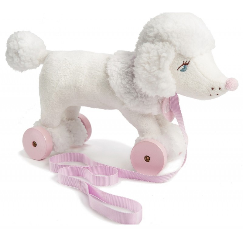 Ragtales Piesek Coco na kółkach 37cm 18m+