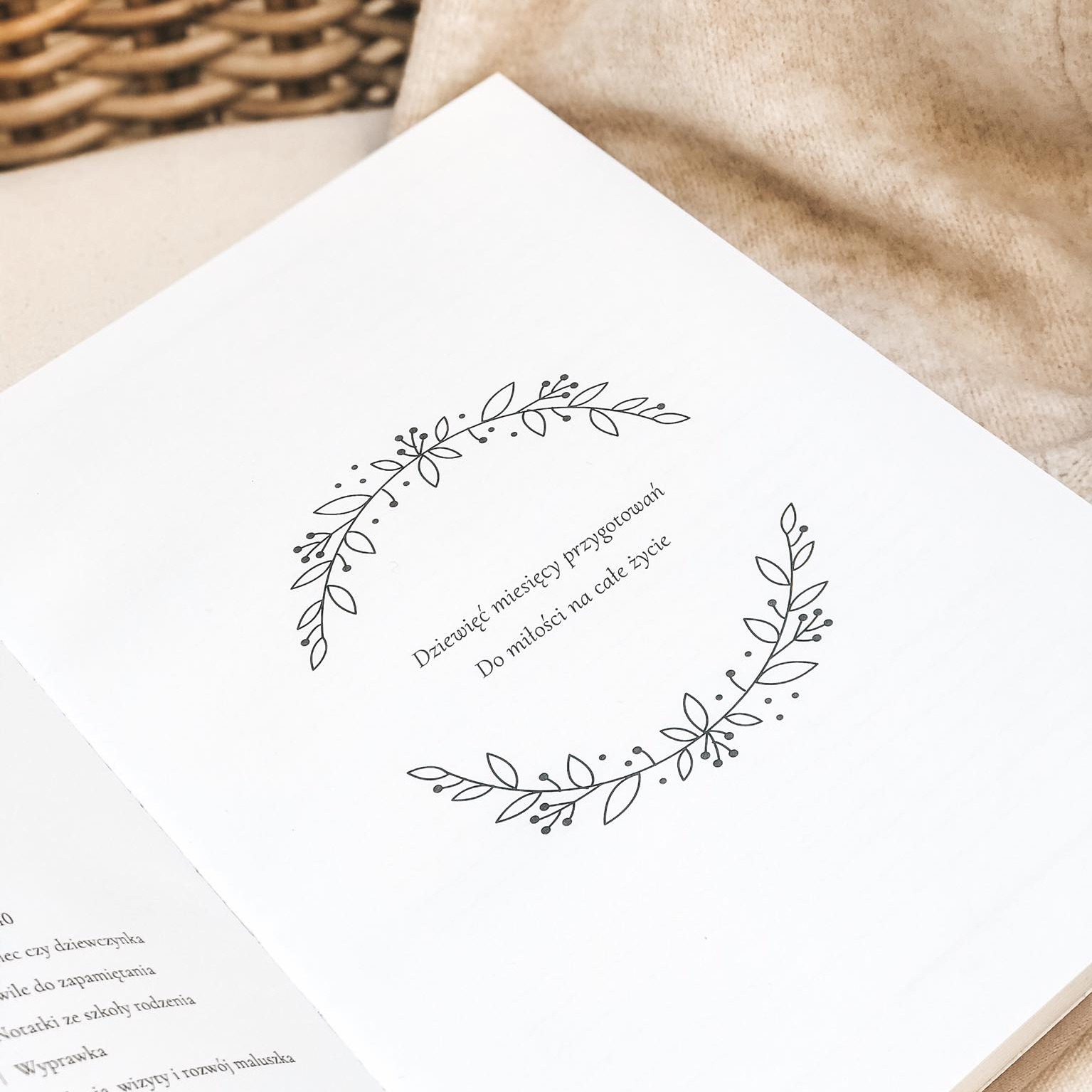 Pamiętnik przyszłej mamy Oh Mama Bottle Green