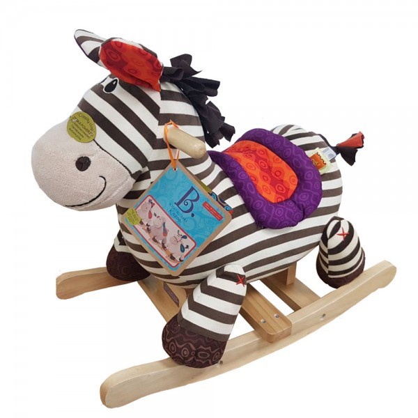 Btoys Zebra na biegunach Rodeo Rocker Kazoo 18m+