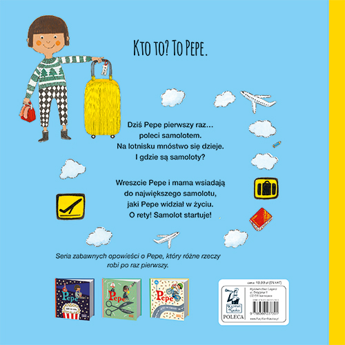 Pepe Leci Samolotem - Książka Obrazkowa od 3 Lat