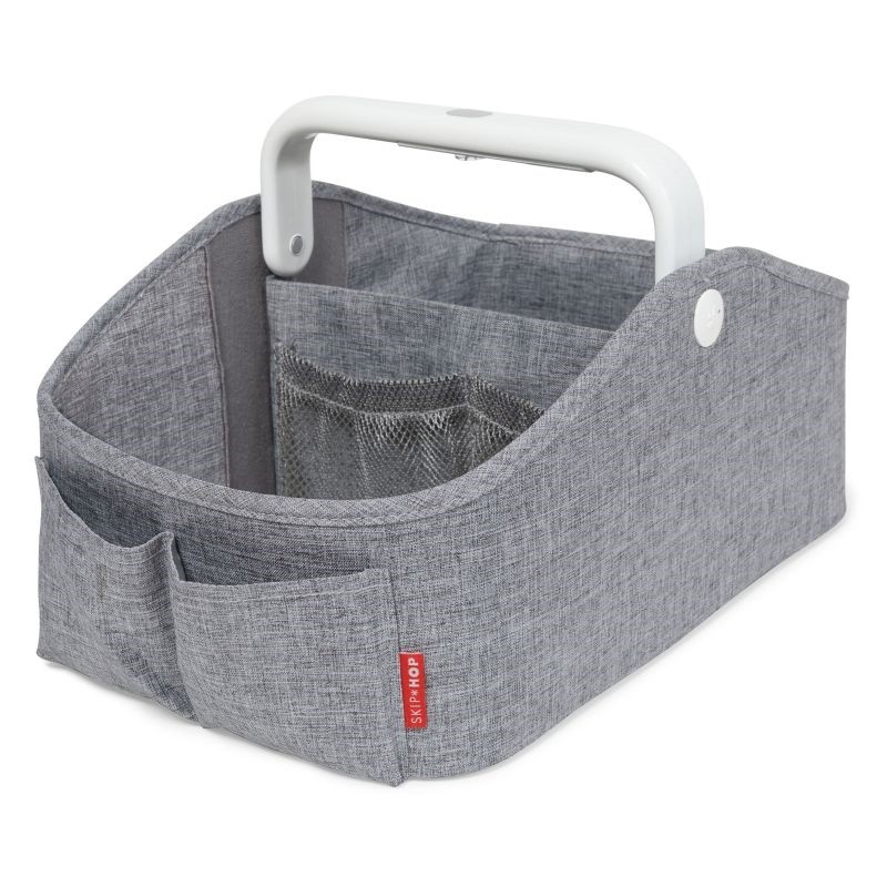 Skip Hop, Organizer na pieluszki z lampką Heather Grey