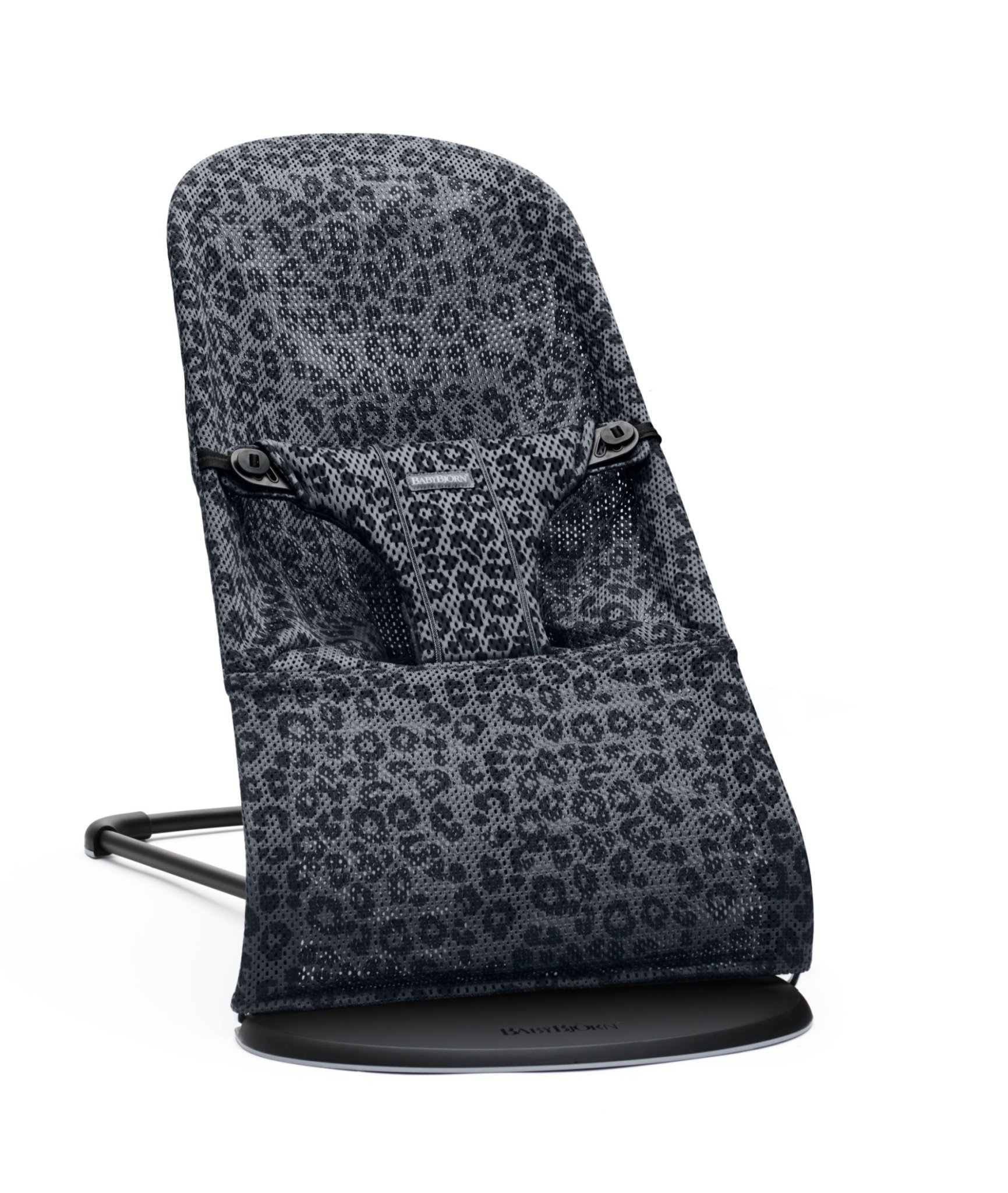 BabyBjorn, leżaczek BLISS MESH - Antracytowy Leopard