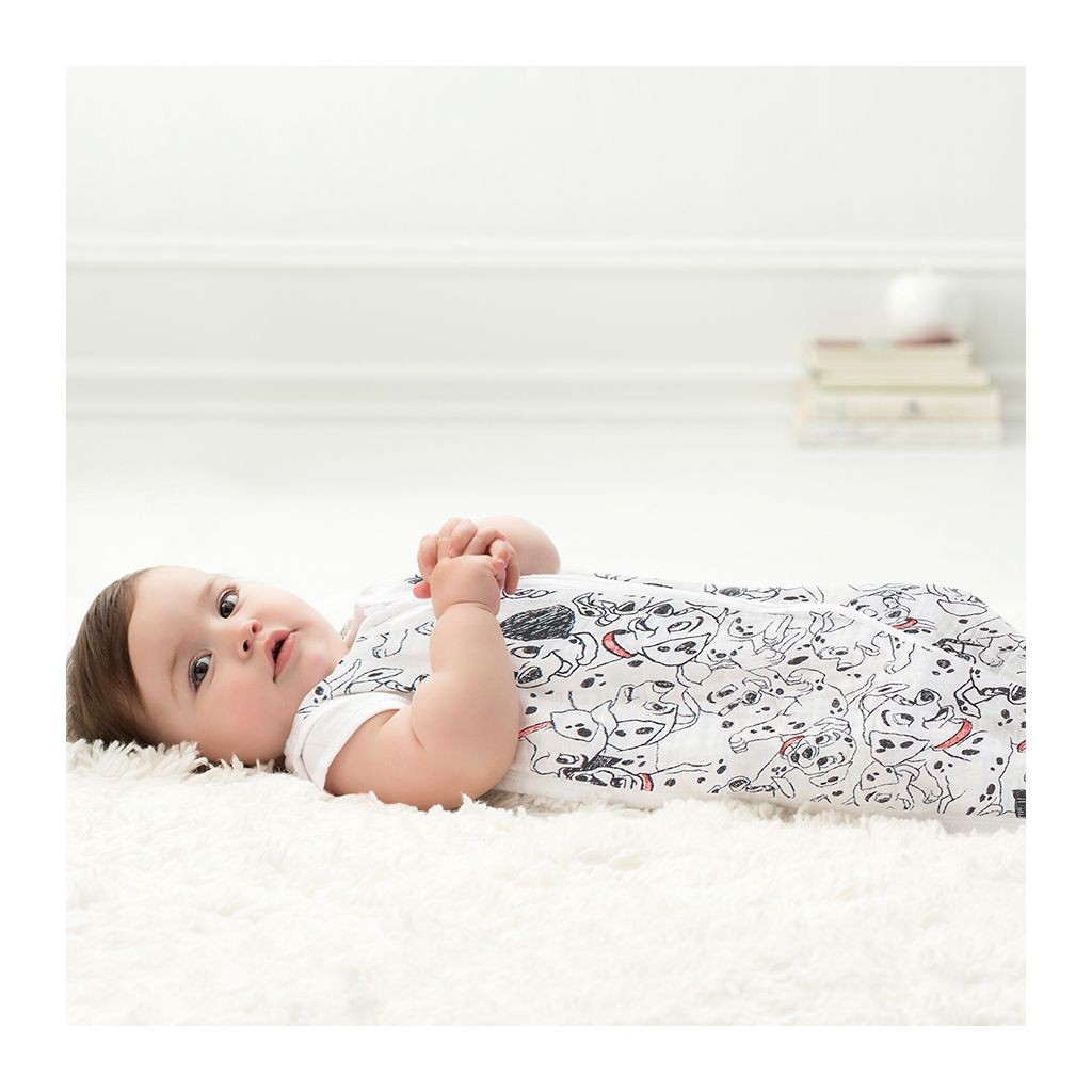 Aden & Anais Śpiworek Muślinowy Disney 101 Dalmatyńczyków 6-12 mies.