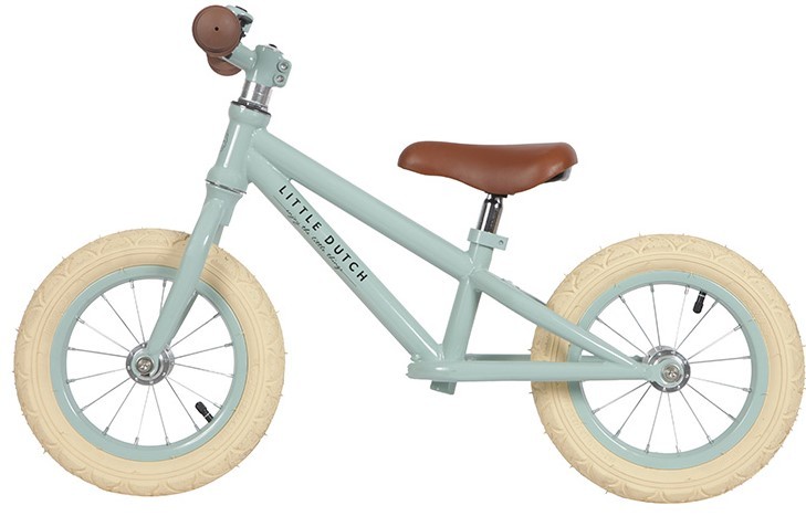 Little Dutch Rowerek biegowy Mięta 12 cali 2+