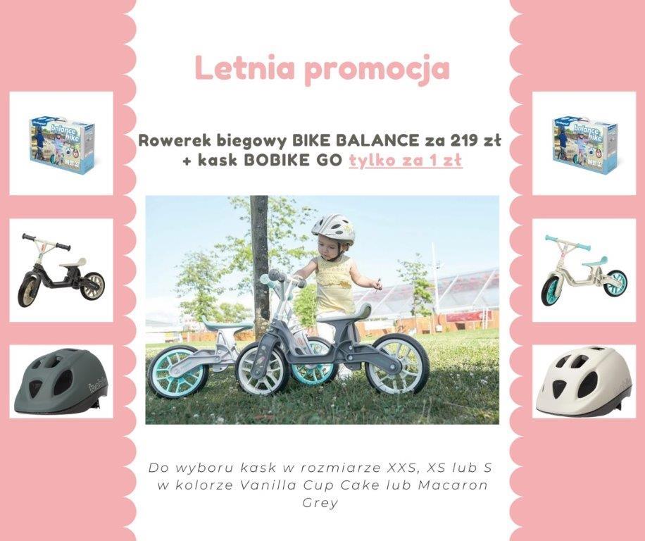 Polisport Rowerek biegowy BALANCE BIKE cream/mint