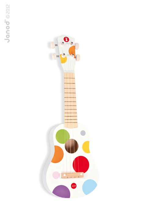 Janod Ukulele Confetti Drewniane 3+