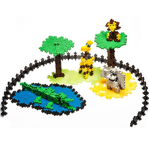 Plus-Plus Mini Basic 4000 sztuk z płytkami - Konstrukcyjne 5+