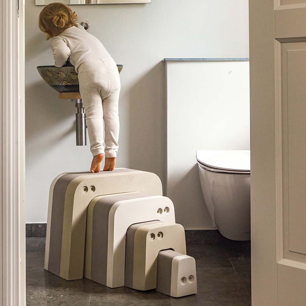 Mrówkojad zabawka sensoryczna dla dzieci Sand Grey| bObles