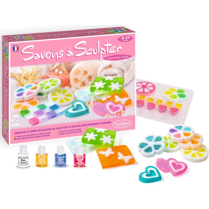 SentoSphere Zestaw do Robienia Mydła 3D 8+