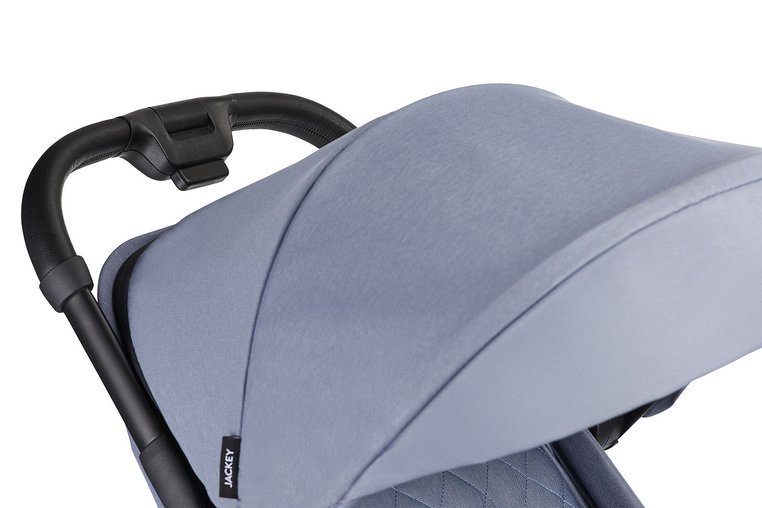 Easywalker Jackey Wózek Spacerowy Samoskładający Steel Grey