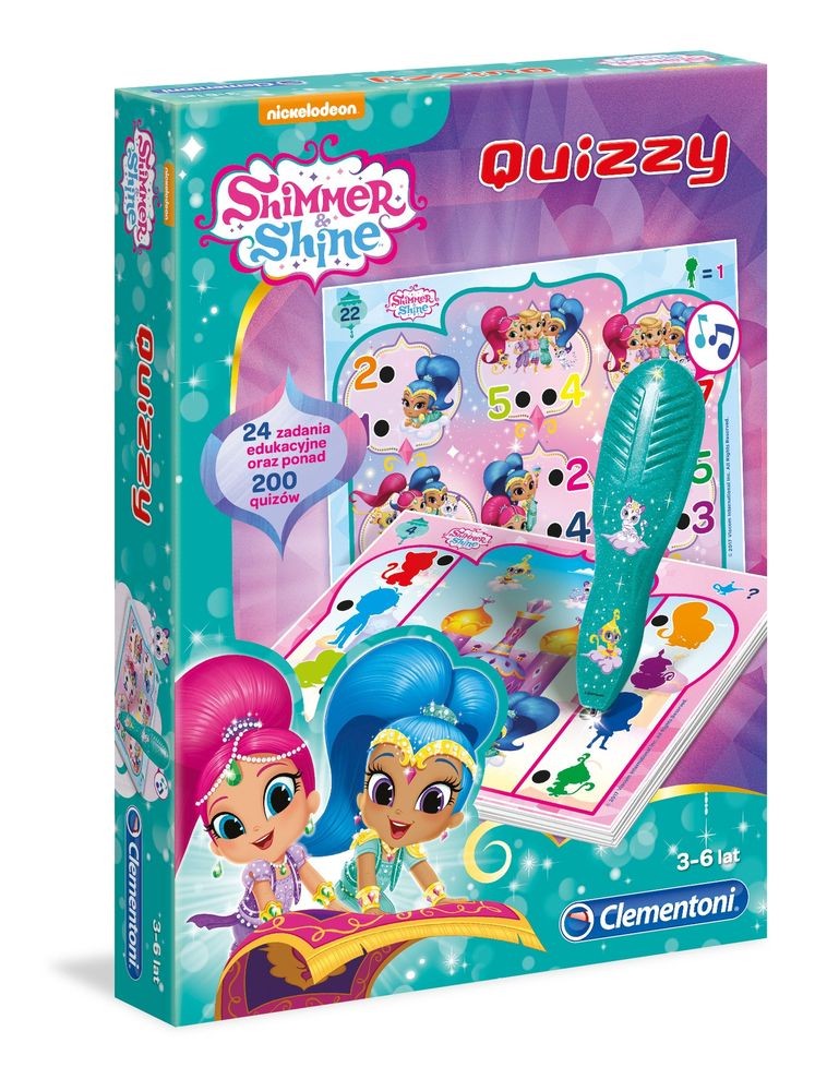 Clementoni Quizy Shimmer and Shine 60967 24 Aktywności 3+