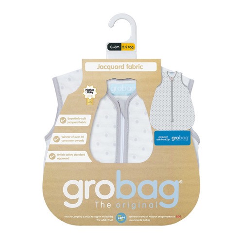 Śpiworek Grobag Grey Circles 2.5 TOG 18-36M
