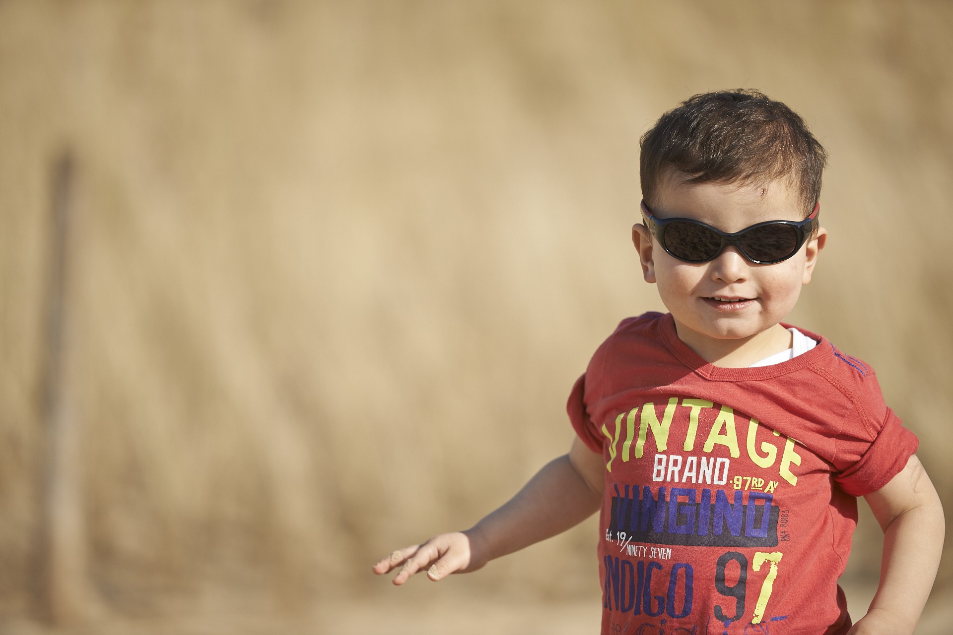 Okulary przeciwsłoneczne Explorer 0-2 lata - Black and Red