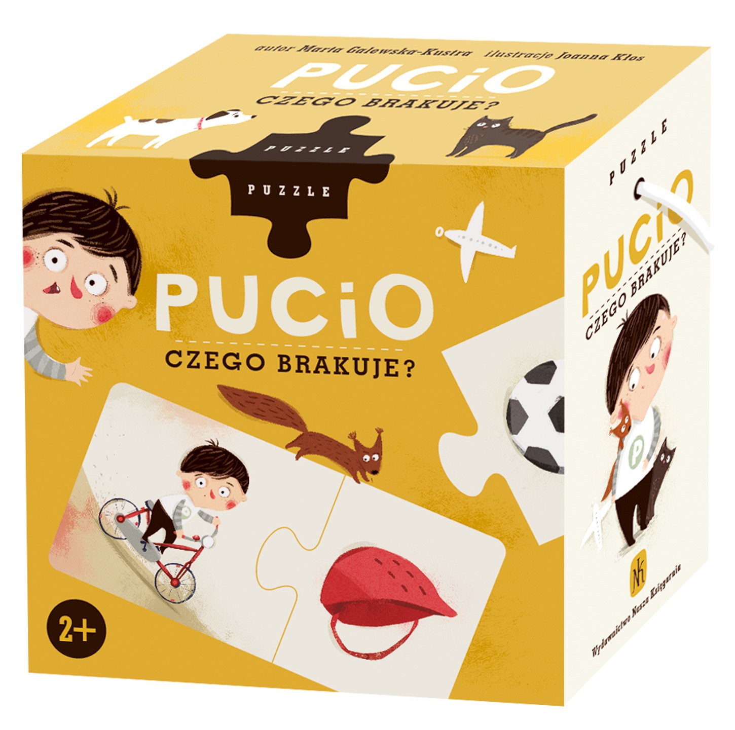Puzzle Czego Brakuje Pucio, Marta Galewska-Kustra