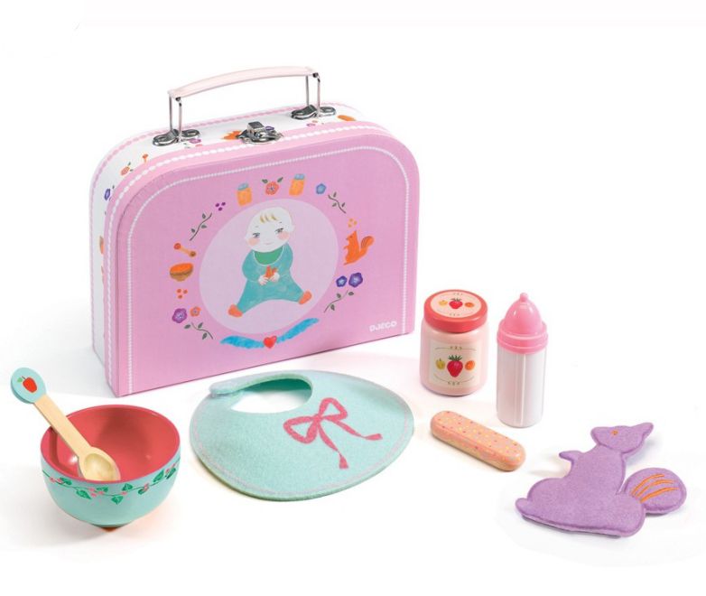 Djeco, zestaw do karmienia lalki-niemowlęcia