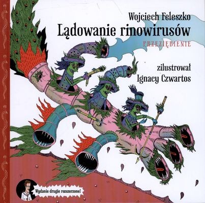 Lądowanie Rinowirusów - Przeziębienie Książka Edukacyjna od 3 lat
