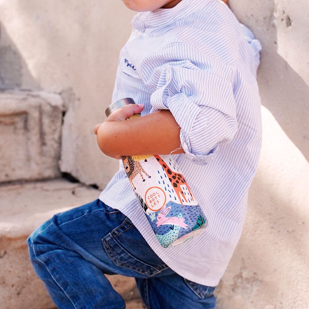 Butelka termiczna Cool Bottles Kids 260 ml Savannah Kingdom