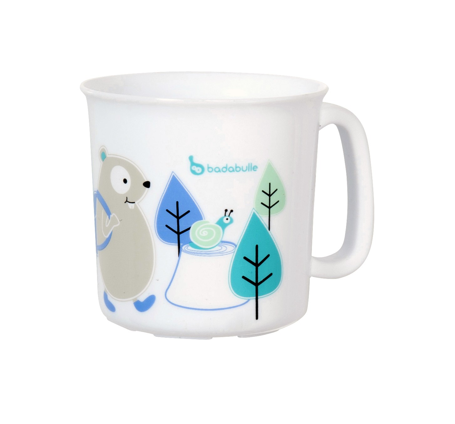 Badabulle Kubek dla chłopca z nadrukiem 12m+