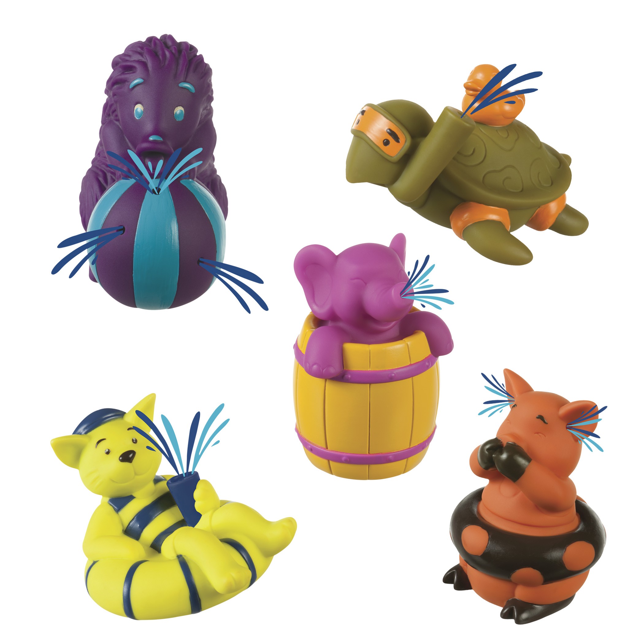 Btoys Zestaw do kąpieli ze zwierzątkami 1-5 lat